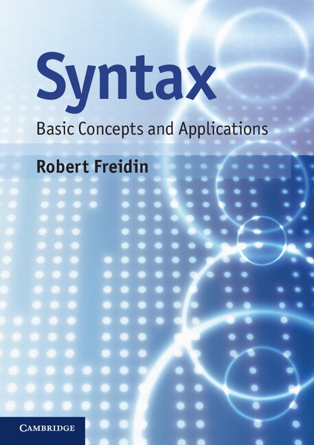 Syntax by Robert Freidin, Paperback | Indigo Chapters