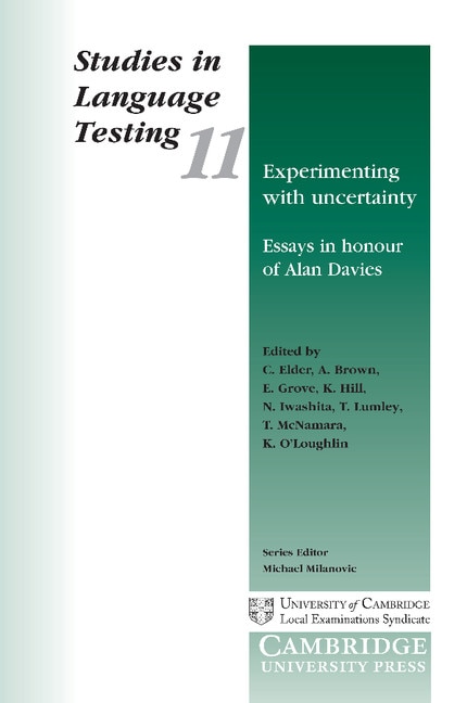 Experimenting with Uncertainty by C. Elder, Paperback | Indigo Chapters