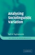 Analysing Sociolinguistic Variation by Sali A. Tagliamonte, Paperback | Indigo Chapters