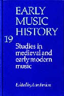 Early Music History: Volume 19 by Iain Fenlon, Hardcover | Indigo Chapters