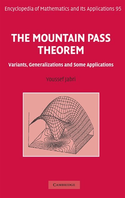 The Mountain Pass Theorem by Youssef Jabri, Hardcover | Indigo Chapters