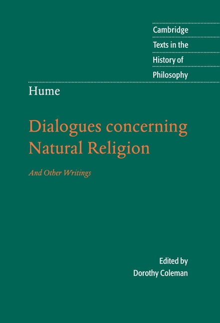 Hume: Dialogues Concerning Natural Religion by Dorothy Coleman, Hardcover | Indigo Chapters