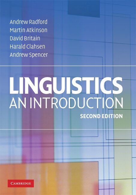 Linguistics by Andrew Radford, Hardcover | Indigo Chapters