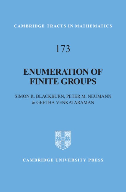 Enumeration of Finite Groups by Simon R. Blackburn, Hardcover | Indigo Chapters