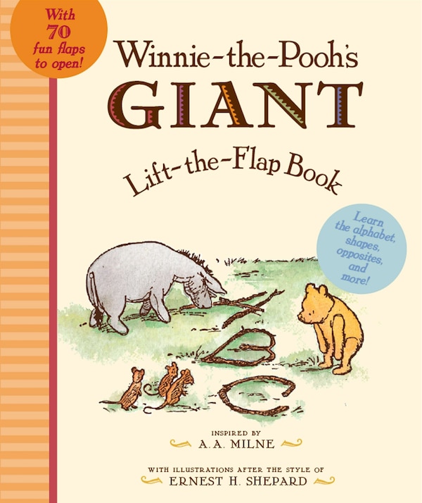 Winnie The Pooh's Giant Lift The-flap by A. A. Milne, Board Book | Indigo Chapters