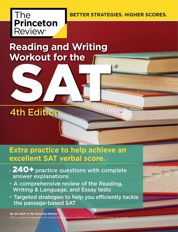 Reading And Writing Workout For The Sat 4th Edition by The Princeton The Princeton Review, Paperback | Indigo Chapters