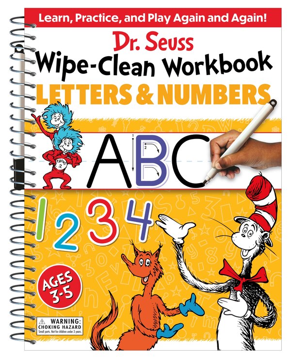 Dr. Seuss Wipe-clean Workbook: Letters And Numbers by Dr. Dr. Seuss, Paperback | Indigo Chapters