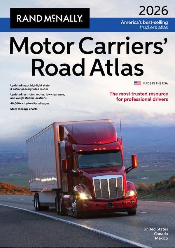 Motor Carriers Road Atlas by Rand Mcnally, Paperback | Indigo Chapters