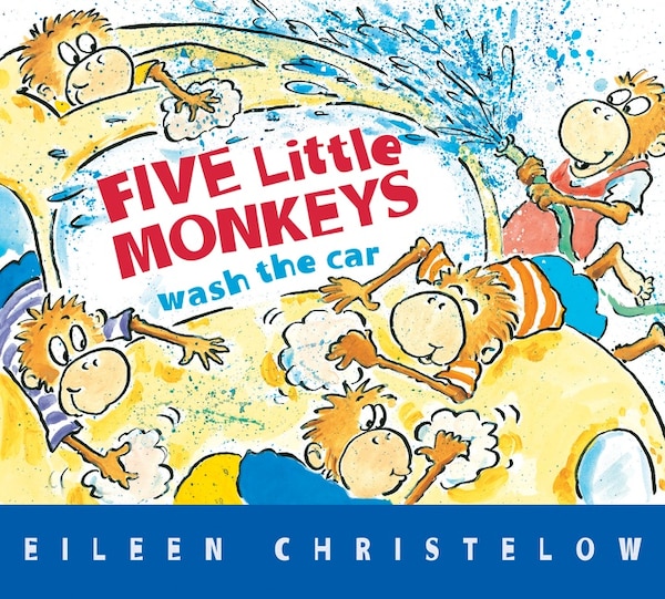 Five Little Monkeys Wash the Car, Board Book by Eileen Christelow | Indigo Chapters