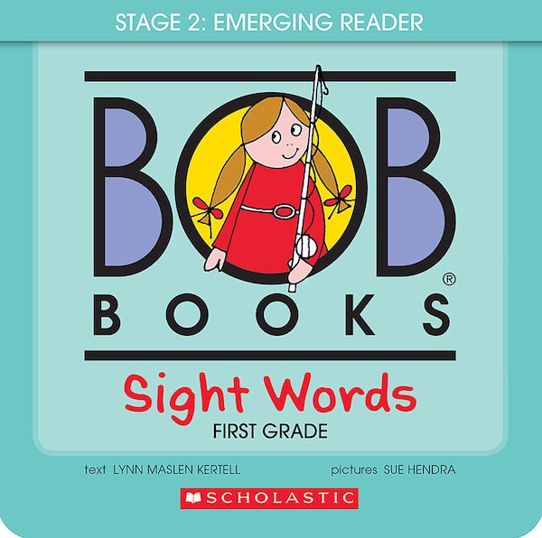 Bob Books - Sight Words First Grade Box Set | Phonics Ages 4 and up First Grade Flashcards (Stage 2: Emerging Reader) by Lynn Maslen Kertell