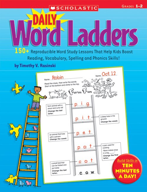 Daily Word Ladders: Grades 1-2 by Timothy V. Rasinski, Paperback | Indigo Chapters