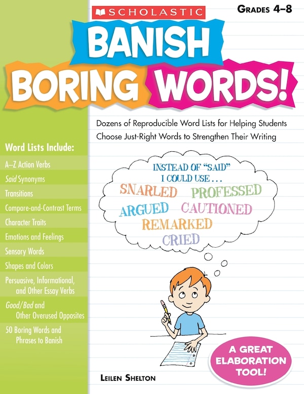 Banish Boring Words by Leilen Shelton, Paperback | Indigo Chapters