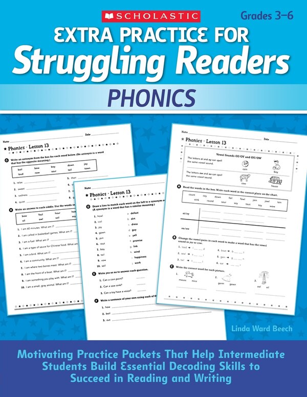 Extra Practice for Struggling Readers: Phonics by Linda Beech, Paperback | Indigo Chapters