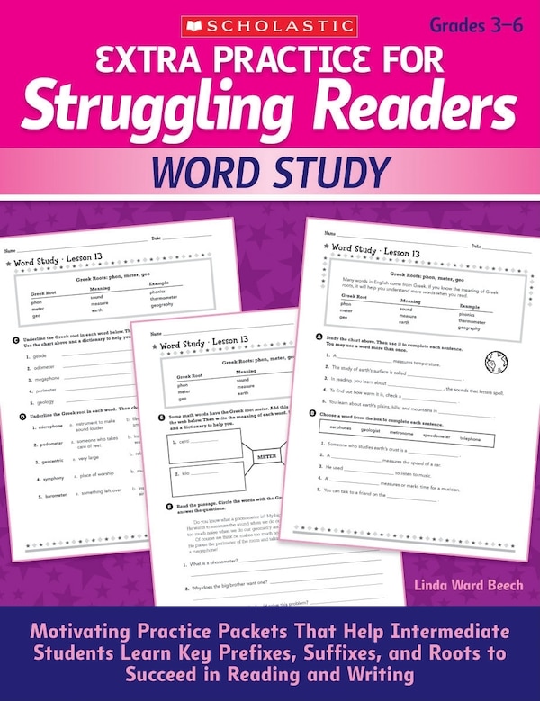 Extra Practice for Struggling Readers: Word Study by Linda Beech, Paperback | Indigo Chapters