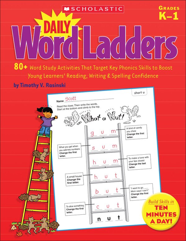 Daily Word Ladders by Timothy V. Rasinski, Paperback | Indigo Chapters