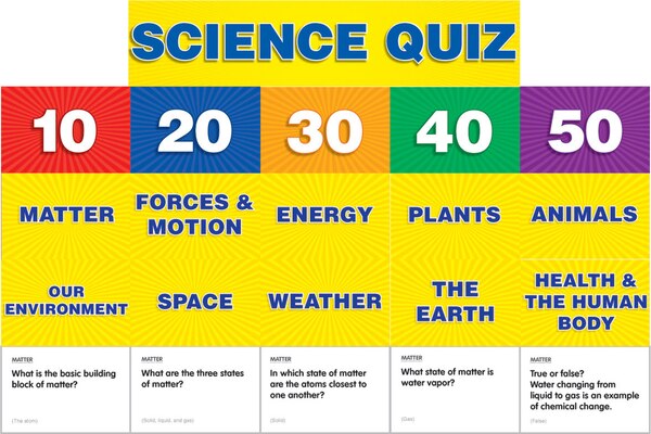 Science Class Quiz: Grades 2-4 Pocket Chart Add-ons by Scholastic, Book & Toy | Indigo Chapters