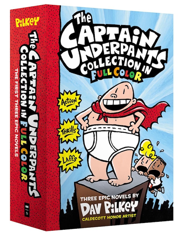 The Captain Underpants Color Collection (captain Underpants #1-3 Boxed Set) by Dav Pilkey, Boxed Set/Slip Case/Casebound | Indigo Chapters