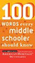 100 Words Every Middle Schooler Should Know by Editors of the American Heritage Editors of the American Heritage Di, Paperback | Indigo Chapters