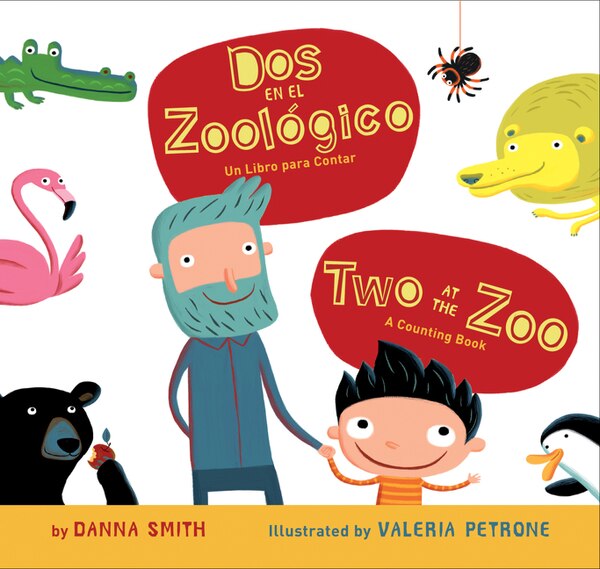 Two at the Zoo/Dos en el zoologico, Board Book by Danna Smith | Indigo Chapters