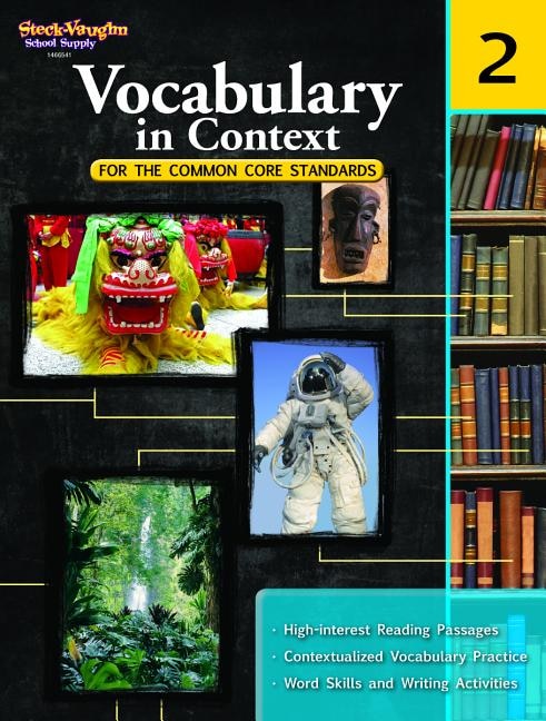 Vocabulary in Context for the Common Core Standards Reproducible Grade 2 by Houghton Mifflin Harcourt, Paperback | Indigo Chapters