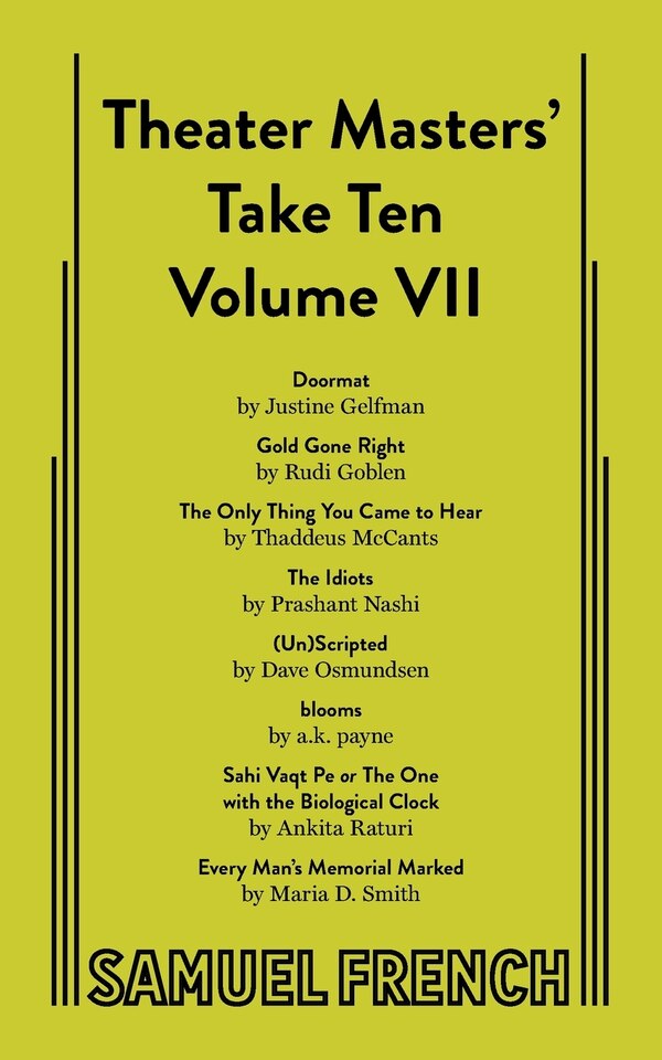 Theater Masters' Take Ten: Volume 7 by Justine Gelfman, Paperback | Indigo Chapters