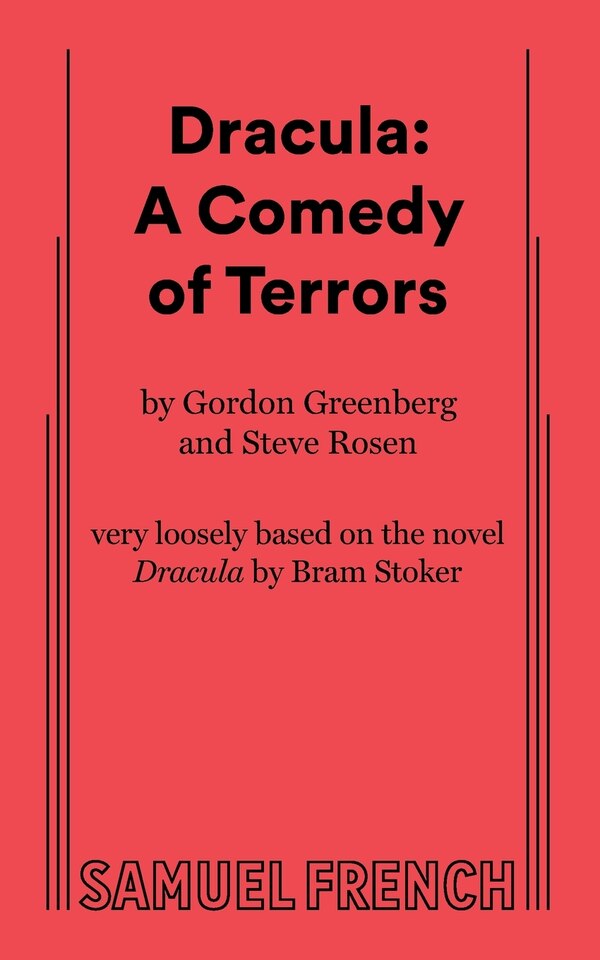 Dracula: A Comedy of Terrors by Gordon Greenberg, Paperback | Indigo Chapters