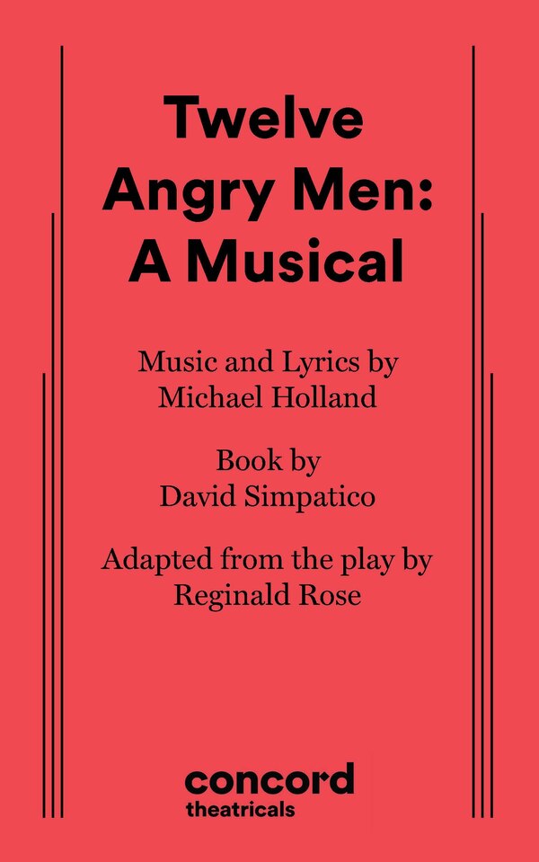Twelve Angry Men: A Musical by David Simpatico, Paperback | Indigo Chapters