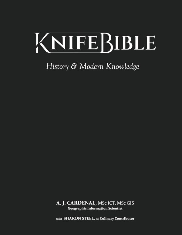 Knife Bible by A.J. Cardenal ICT GIS, Hardcover | Indigo Chapters