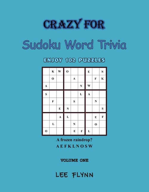 Crazy For Sudoku Word Trivia by Lee Flynn, Paperback | Indigo Chapters