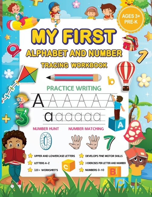 My First Alphabet And Number Tracing Workbook by Samara Lima-rojas, Paperback | Indigo Chapters