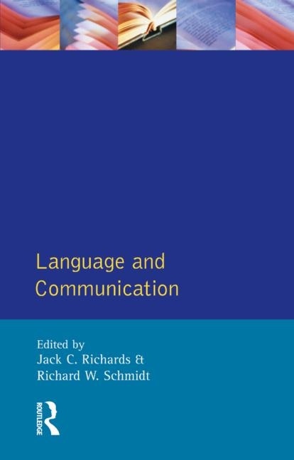 Language And Communication by Jack C Richards, Paperback | Indigo Chapters