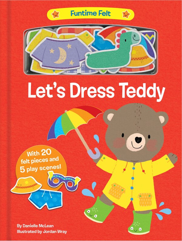 Let's Dress Teddy by Danielle Mclean, Board Book | Indigo Chapters