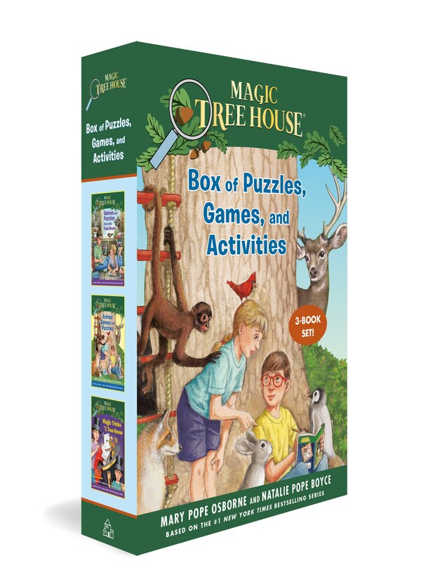 Magic Tree House Box Of Puzzles Games And Activities (3 Book Set) by Mary Pope Osborne, Boxed Set/Slip Case/Casebound | Indigo Chapters