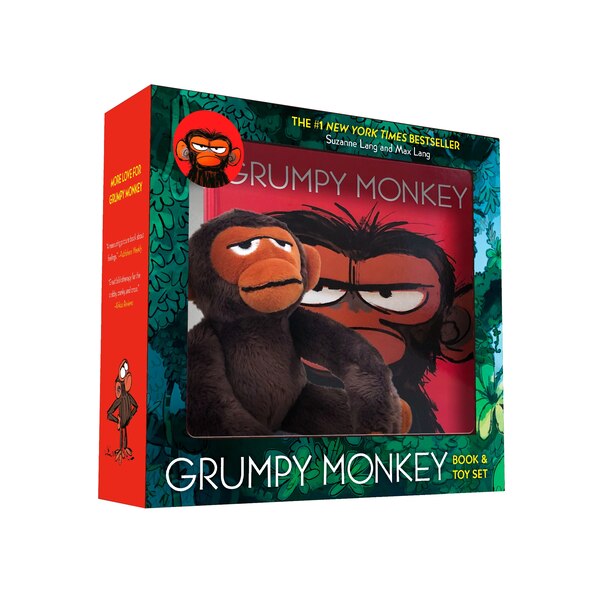 Grumpy Monkey Book And Toy Set by Suzanne Lang, Book & Toy | Indigo Chapters