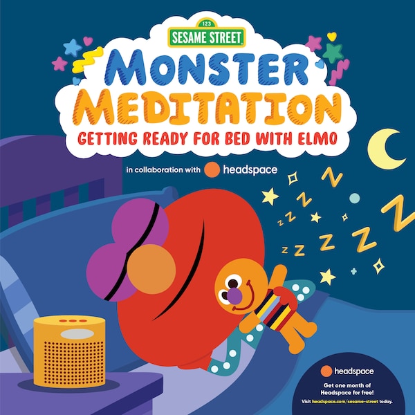 Getting Ready For Bed With Elmo: Sesame Street Monster Meditation In Collaboration With Headspace by Random House, Board Book | Indigo Chapters