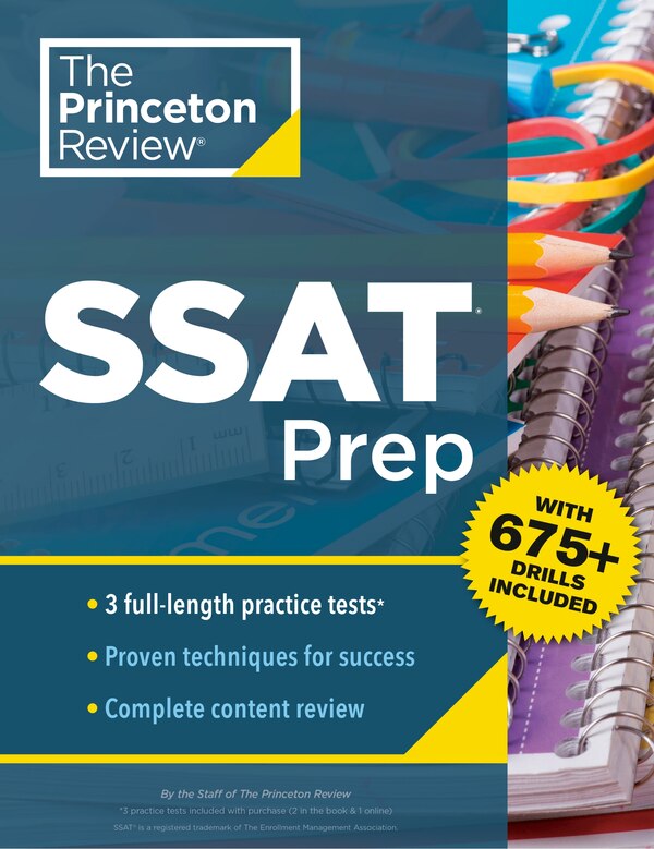 Princeton Review SSAT Prep by The Princeton The Princeton Review, Paperback | Indigo Chapters