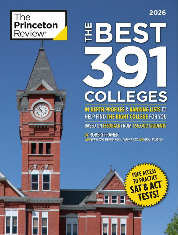 The Best 391 Colleges 2026 by The Princeton The Princeton Review, Paperback | Indigo Chapters