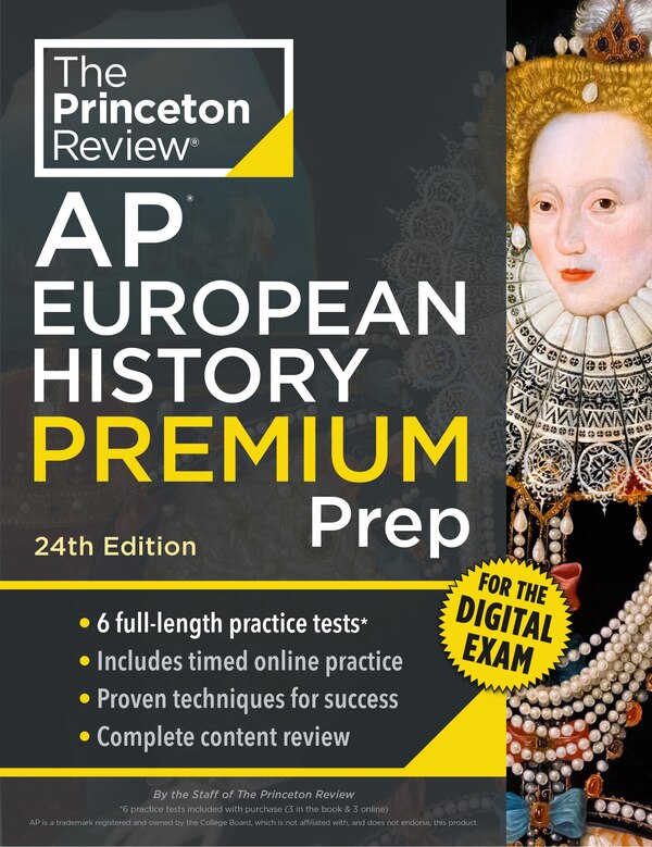 Princeton Review AP European History Premium Prep 24th Edition by The Princeton The Princeton Review, Paperback | Indigo Chapters