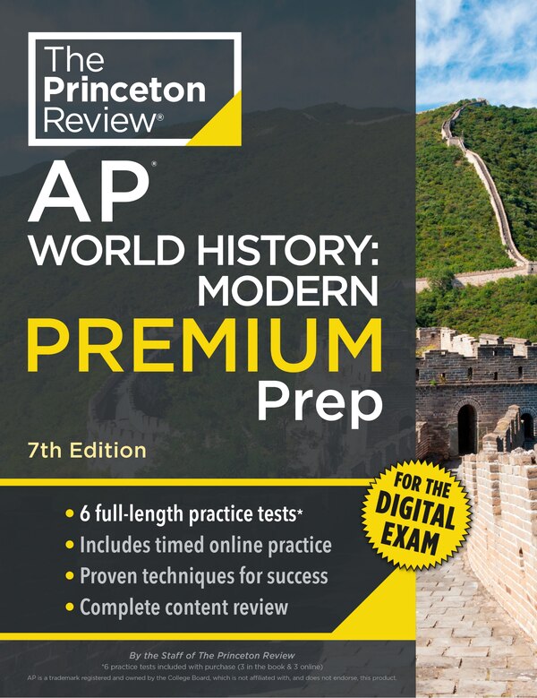 Princeton Review AP World History: Modern Premium Prep 7th Edition by The Princeton The Princeton Review, Paperback | Indigo Chapters