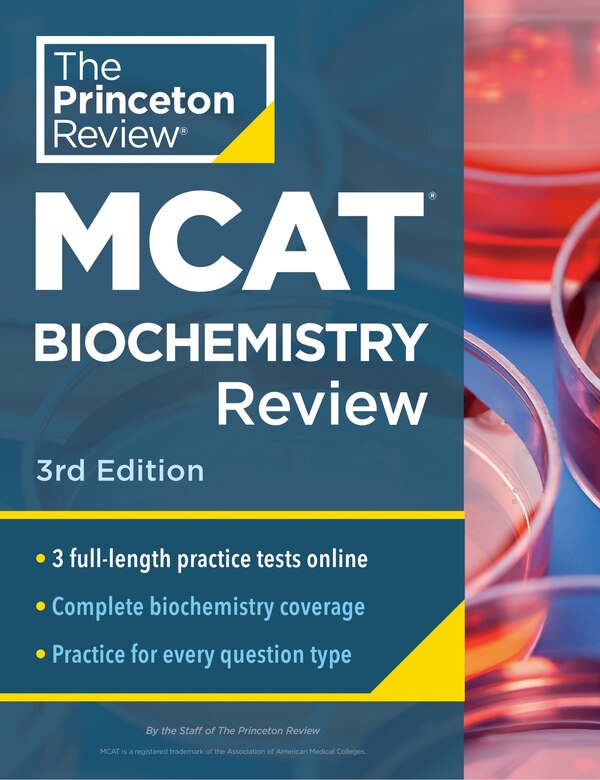 Princeton Review MCAT Biochemistry Review 3rd Edition by The Princeton The Princeton Review, Paperback | Indigo Chapters