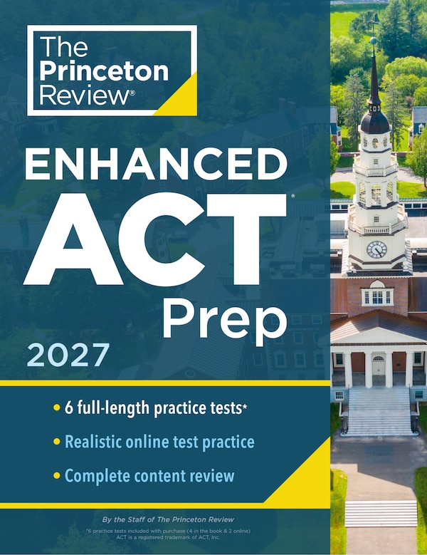 Princeton Review Enhanced ACT Prep 2027 by The Princeton The Princeton Review, Paperback | Indigo Chapters