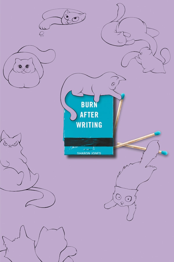 Burn After Writing (purple With Cats) by Sharon Jones, Paperback | Indigo Chapters