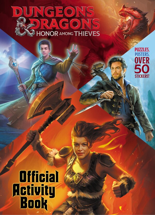 Dungeons & Dragons: Honor Among Thieves: Official Activity Book (Dungeons & Dragons: Honor Among Thieves) by Random House, Paperback