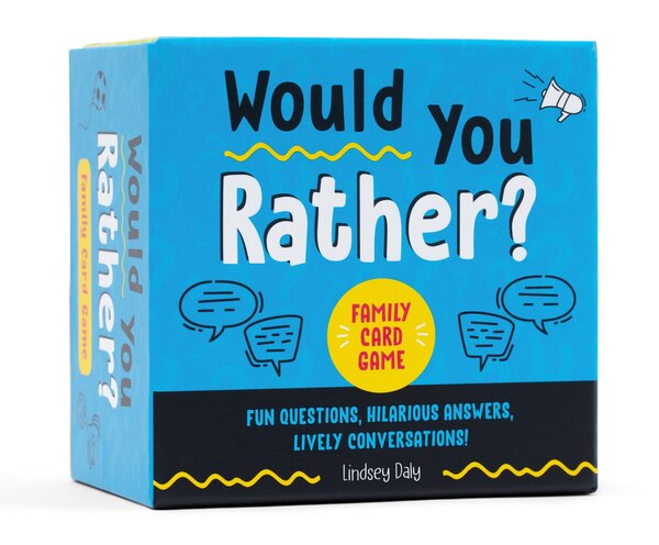 Would You Rather? Family Card Game by Lindsey Daly, Paperback | Indigo Chapters