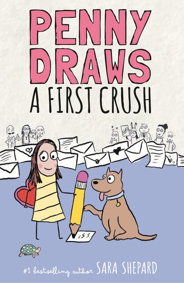 Penny Draws a First Crush by Sara Shepard, Paper over Board | Indigo Chapters