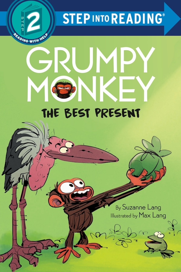 Grumpy Monkey The Best Present by Suzanne Lang, Reinforced Library Binding | Indigo Chapters
