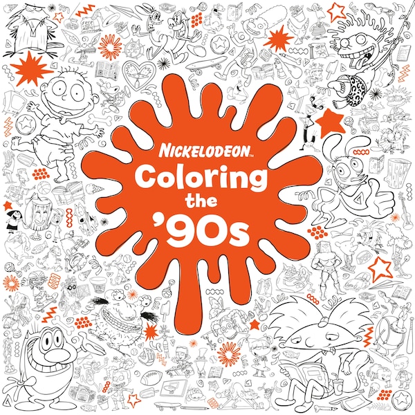 Coloring the '90s (Nickelodeon) by Random House, Paperback | Indigo Chapters