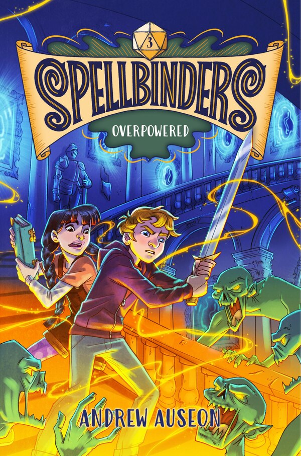 Spellbinders: Overpowered by Andrew Auseon, Reinforced Library Binding | Indigo Chapters