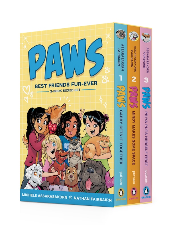 PAWS: Best Friends Fur-Ever Boxed Set (Books 1-3) by Nathan Fairbairn, Boxed Set/Slip Case/Casebound | Indigo Chapters