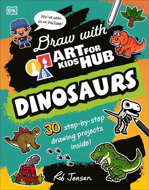 Draw with Art for Kids Hub Dinosaurs, Paperback | Indigo Chapters